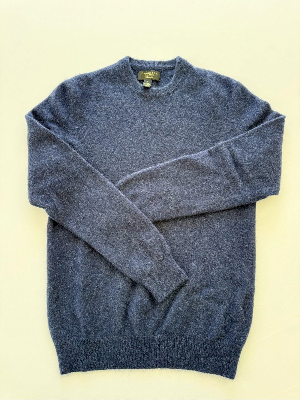 Club Room Navy Crewneck Cashmere Sweater